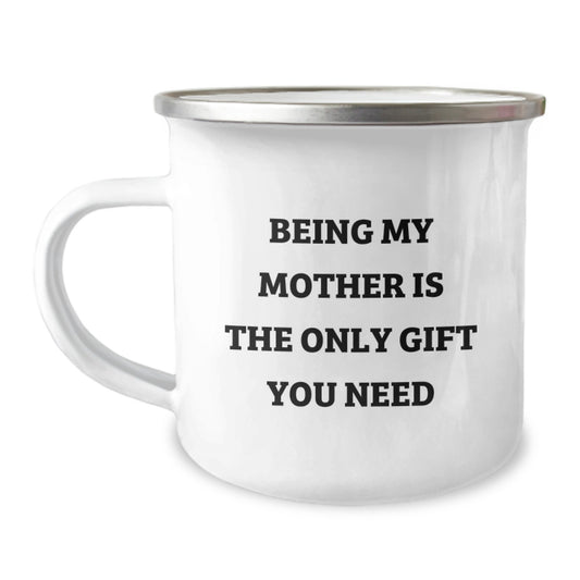 Funny Mother Graduation Unique Gifts from Family Camping Mug - Image 1