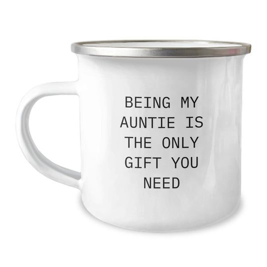 Funny Gifts from Aunties for Aunties - Best Camping Mug for Graduation Unique Gifts from Aunties - Image 1