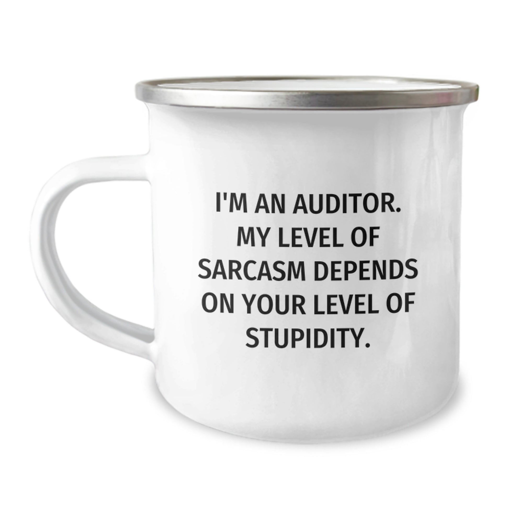 Funny Auditor Gifts for Men Women Friends Coworkers Family - I'm An Auditor Camping Mug for Graduation Unique Gifts from Family to Auditor - Image 1