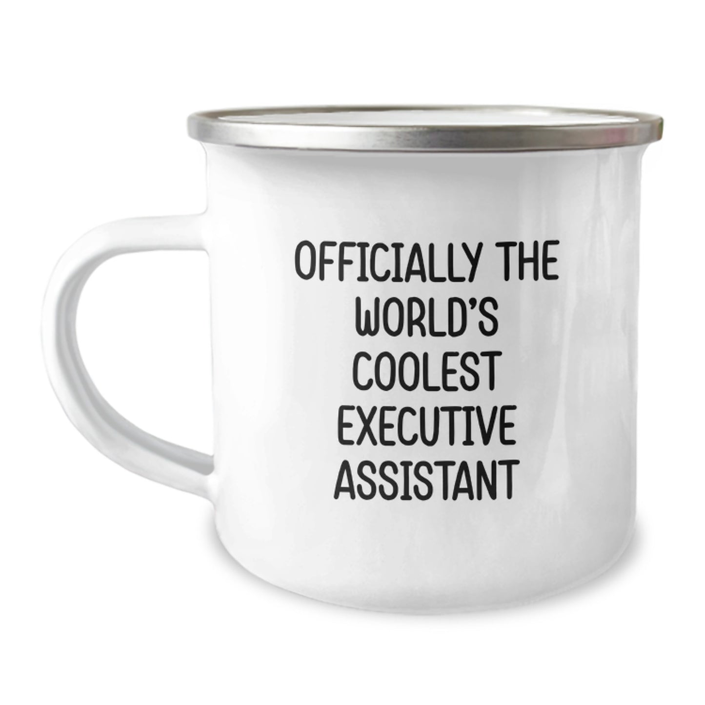Gifts from Coworkers to Executive Assistant Men, Funny Executive Assistant Graduation Unique Gifts, Camping Mug for Friends - Image 1