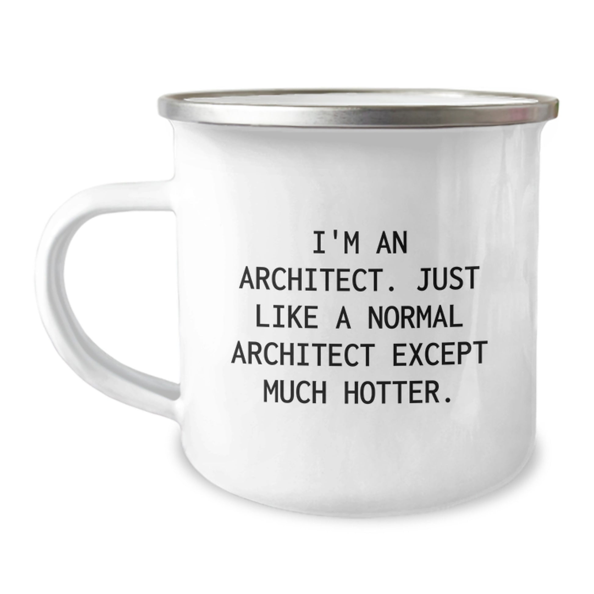 Funny Quote for Architect, Father's Day Unique Gifts, Camping Mug for Dad, Gifts from Men to Architect - Image 1