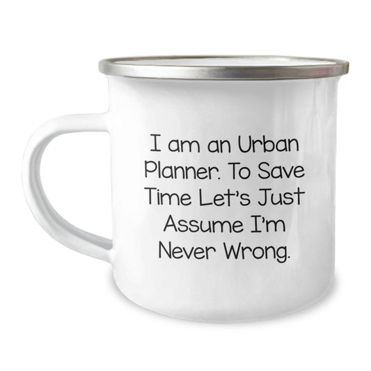 Urban Planner Camping Mug Gifts for Him from Funny Friends, Birthday Unique Gifts for Urban Planner Enthusiasts, Funny Coffee Mugs for Camping Lovers - Image 1
