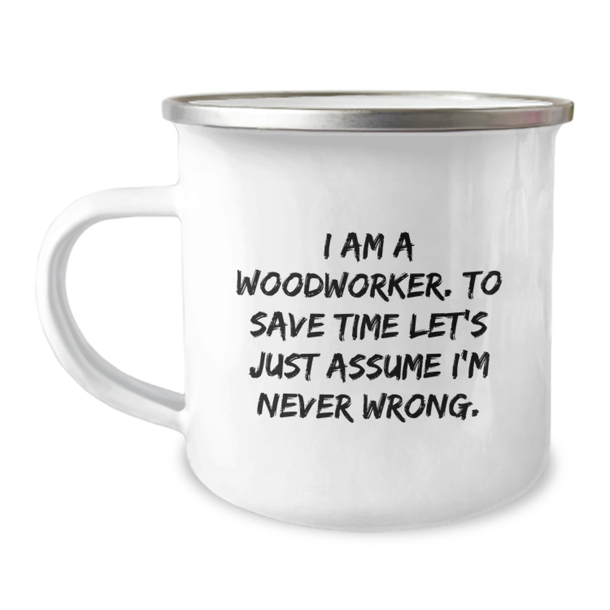 Funny Woodworker Camping Mug Gifts for Men - Unique Christmas Unique Gifts from Friends - Image 1