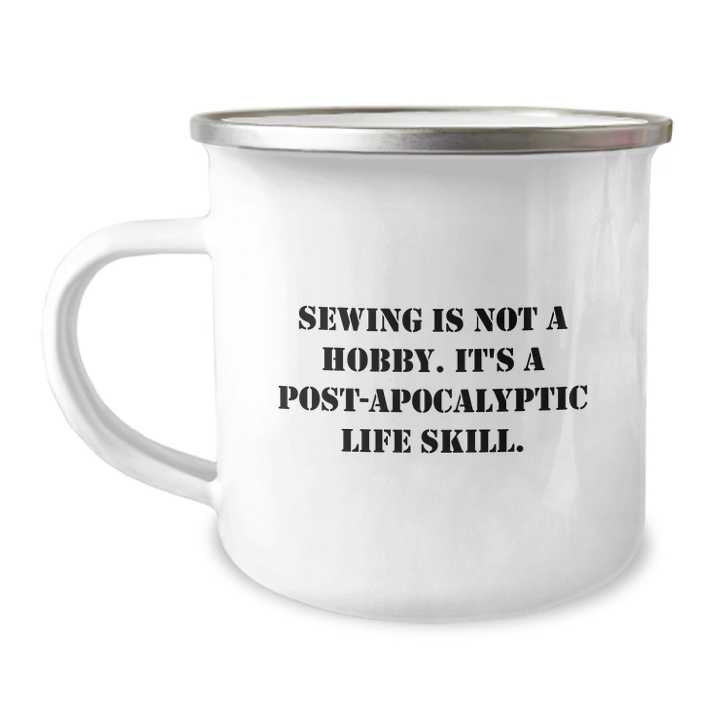 Funny Sewing Gifts for Friends Enthusiasts - Gifts from Family for Birthday Unique Sewing Camping Mugs - Image 1