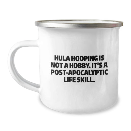 Unique Hula Hooping Birthday Unique Gifts for Friends from the Office, Funny Hula Hooping Camping Mugs for Hula Hooping Enthusiasts - Image 1