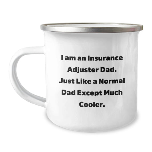 Funny Insurance Adjuster Gifts for Insurance Adjuster Dad, Unique Valentine's Unique Gifts from Family to Insurance Adjuster Men - Image 1