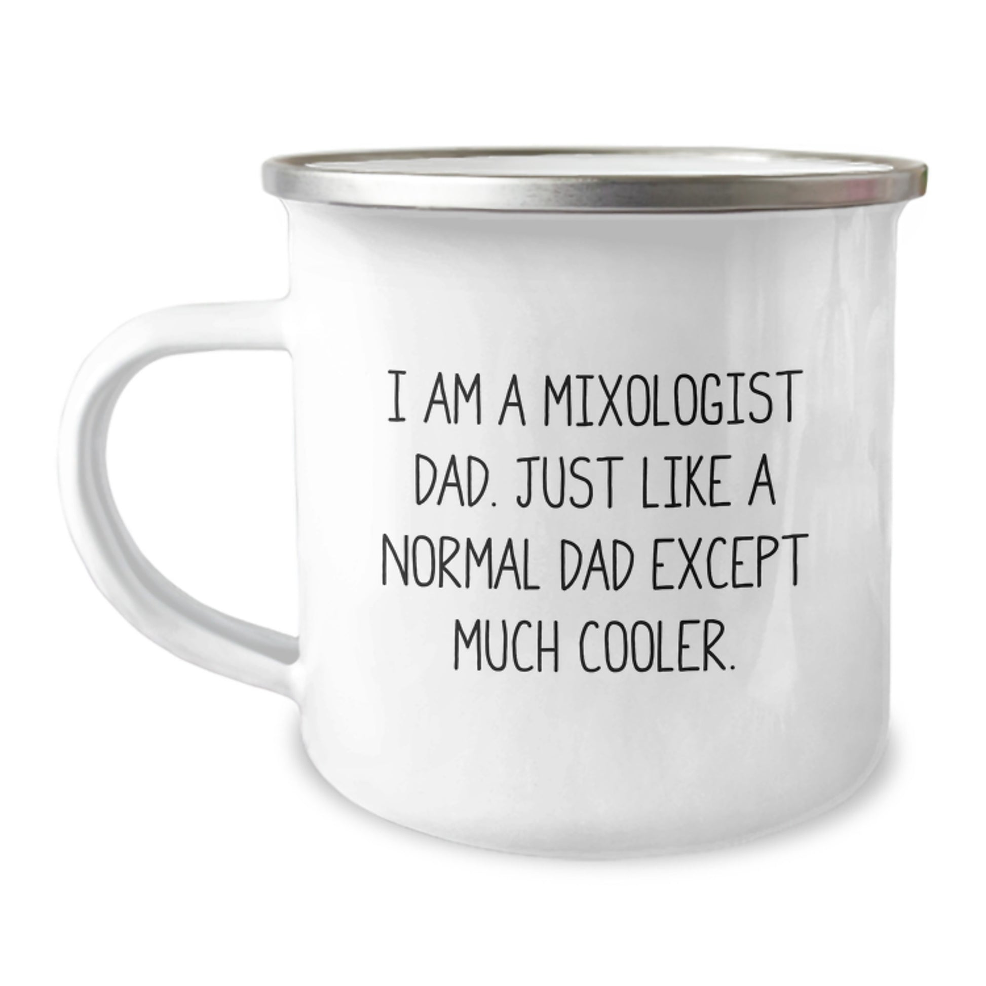 Mixologist Dad Gifts, Funny Camping Mugs for Men, Christmas Unique Presents from Dad to Mixologist Son - Image 1