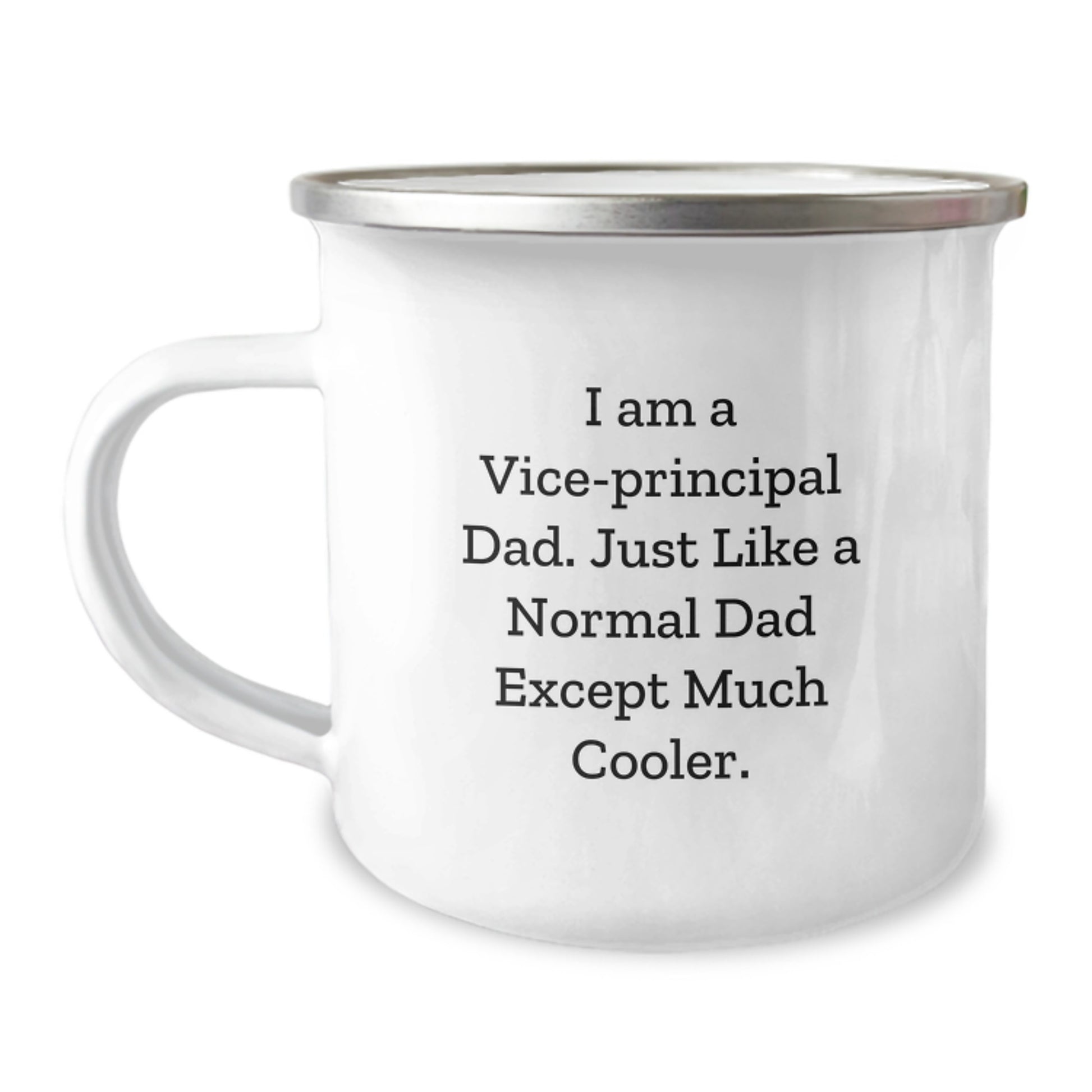 Funny Vice-principal Gifts for Men, Vice-principal Dad Camping Mug with I Am A Vice-principal Dad, Unique Christmas Unique Gifts from Friends for Vice-principal - Image 1
