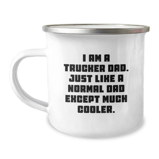 Trucker Dad Gifts from Men - Funny Camping Mug for Valentine's Unique Gifts - Image 1