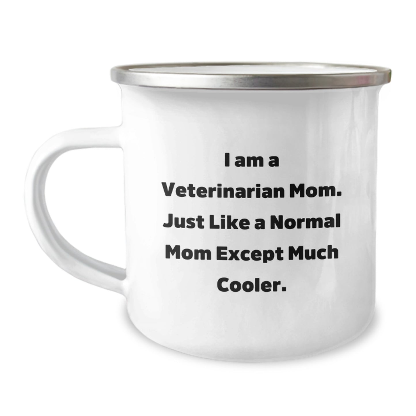 Funny Veterinarian Mom Gifts for Men - Camping Mug - Birthday Unique Presents from Family and Friends - Image 1