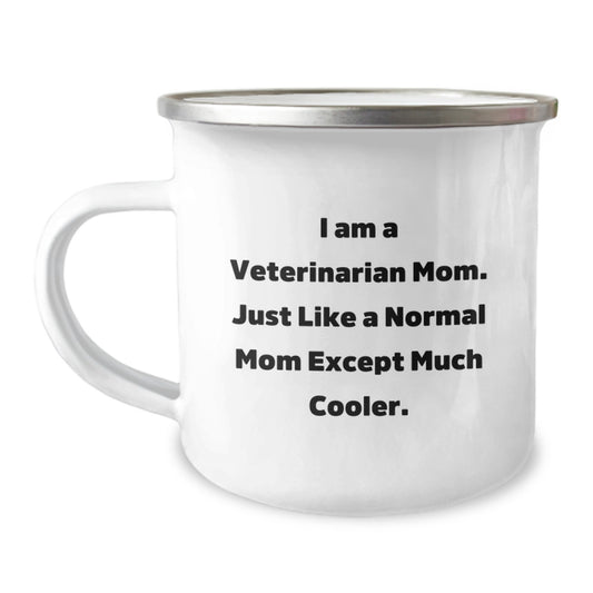 Funny Veterinarian Mom Gifts for Men - Camping Mug - Birthday Unique Presents from Family and Friends - Image 1
