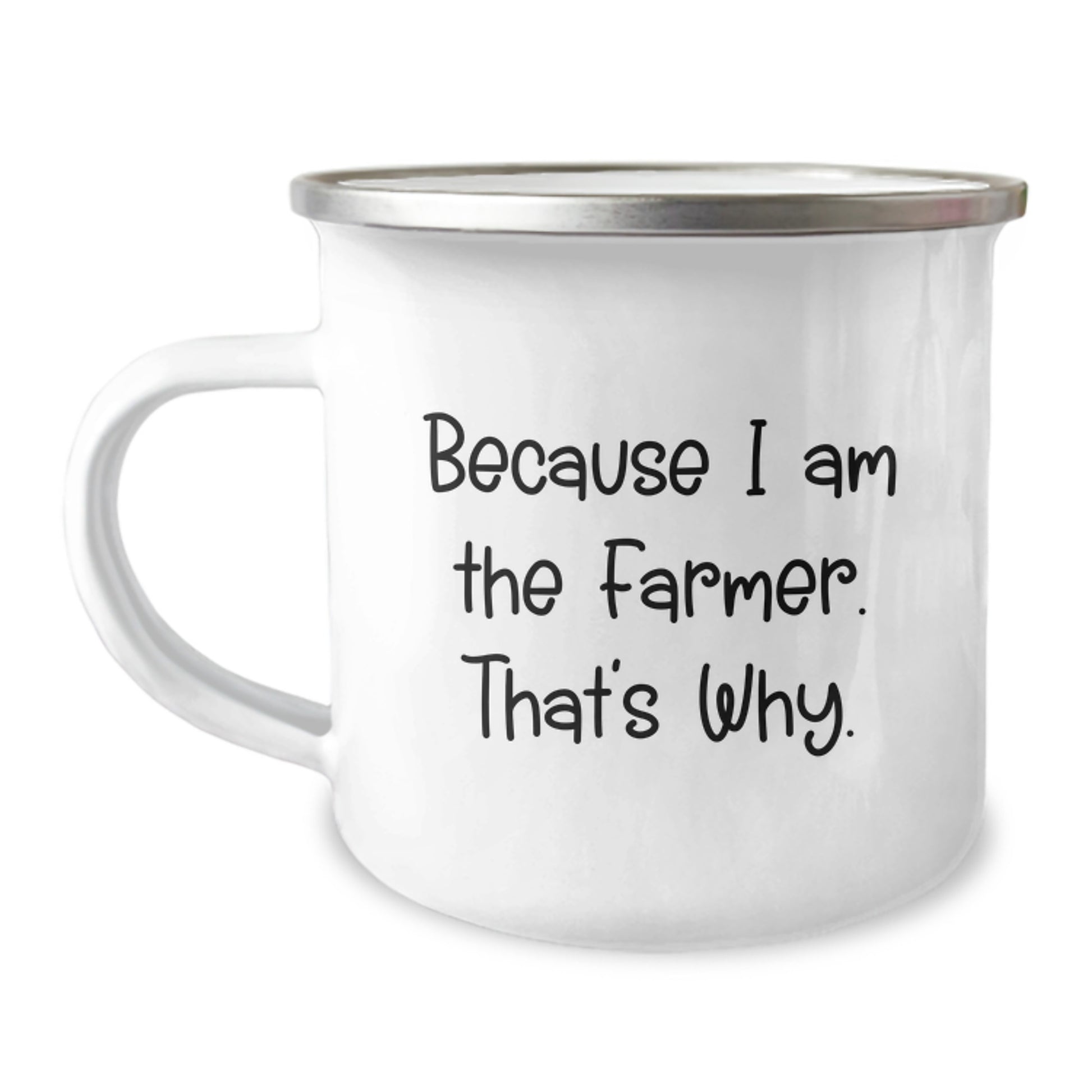 Funny Farmer Camping Mug Gifts from Men to Friends for Christmas Unique Presents - Image 1