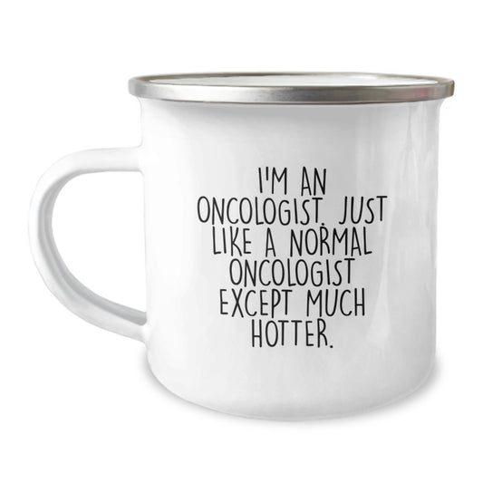 Oncologist Camping Mug Gifts from Friends to Oncologist Men - Funny Father's Day Unique - Image 1