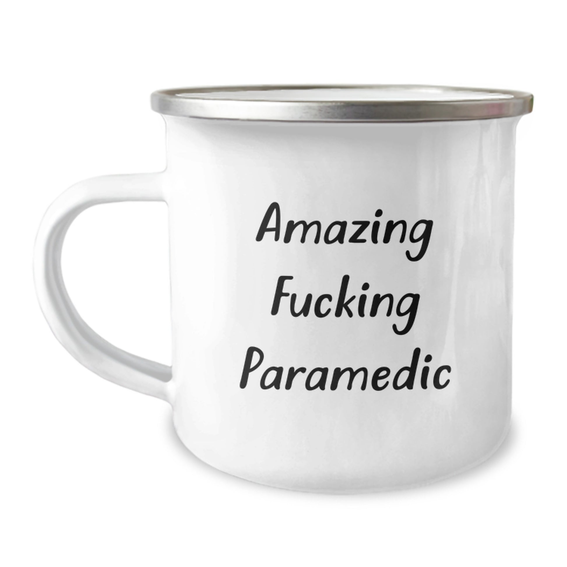Funny Rescue Worker Gifts for Men, Rescue Worker Camping Mug with Amazing F--king Rescue Worker Quote, Christmas Unique Gifts from Friends to Rescue Worker Heroes - Image 1