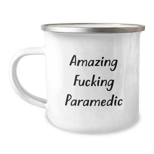 Funny Rescue Worker Gifts for Men, Rescue Worker Camping Mug with Amazing F--king Rescue Worker Quote, Christmas Unique Gifts from Friends to Rescue Worker Heroes - Image 1