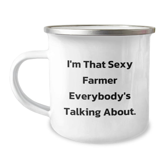 Funny Farming Gifts for Farmer Men - I'm That Sexy Farmer Everybody's Talking About. Christmas Unique Gifts from Friends and Family - Image 1
