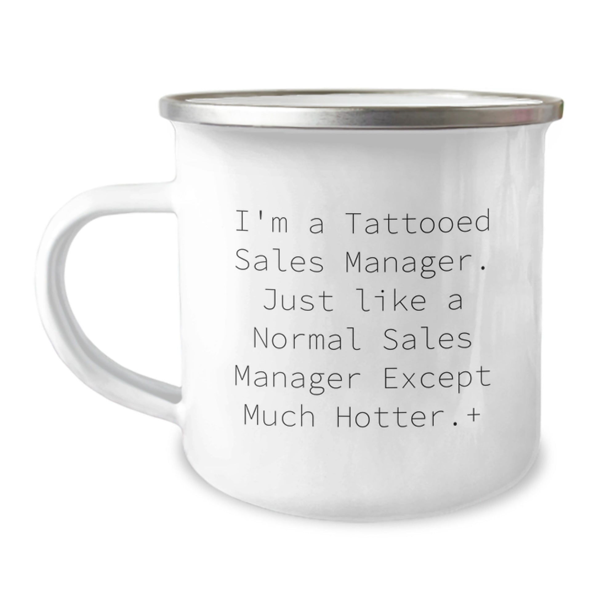 Gifts from Friends and Family for the Sales Manager, Funny Camping Mug for Men, Birthday Unique Gift Ideas for Sales Managers - Image 1