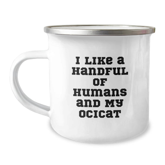 Ocicat Camping Mug Gifts from Friends for Valentine's Unique Lovers - Image 1