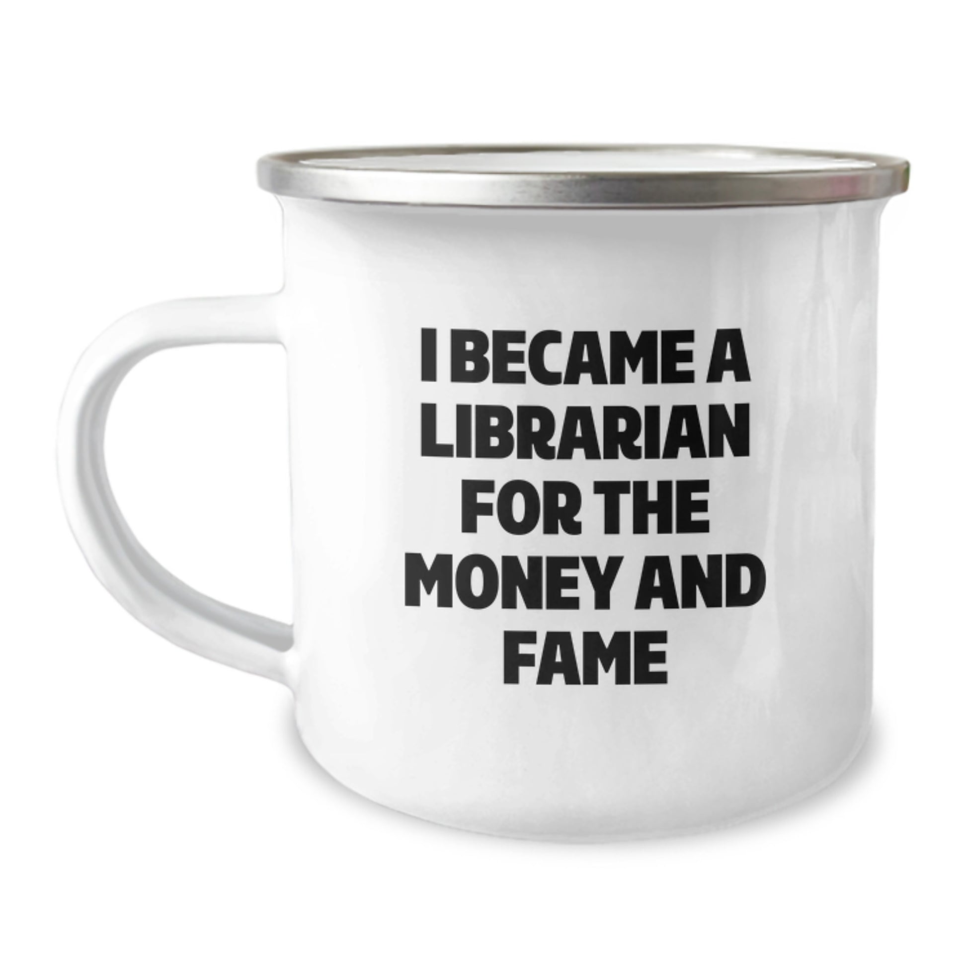 Cute Librarian Gifts for Men Funny Quote Birthday Unique Mug, Gifts from Friends to Librarian - Image 1