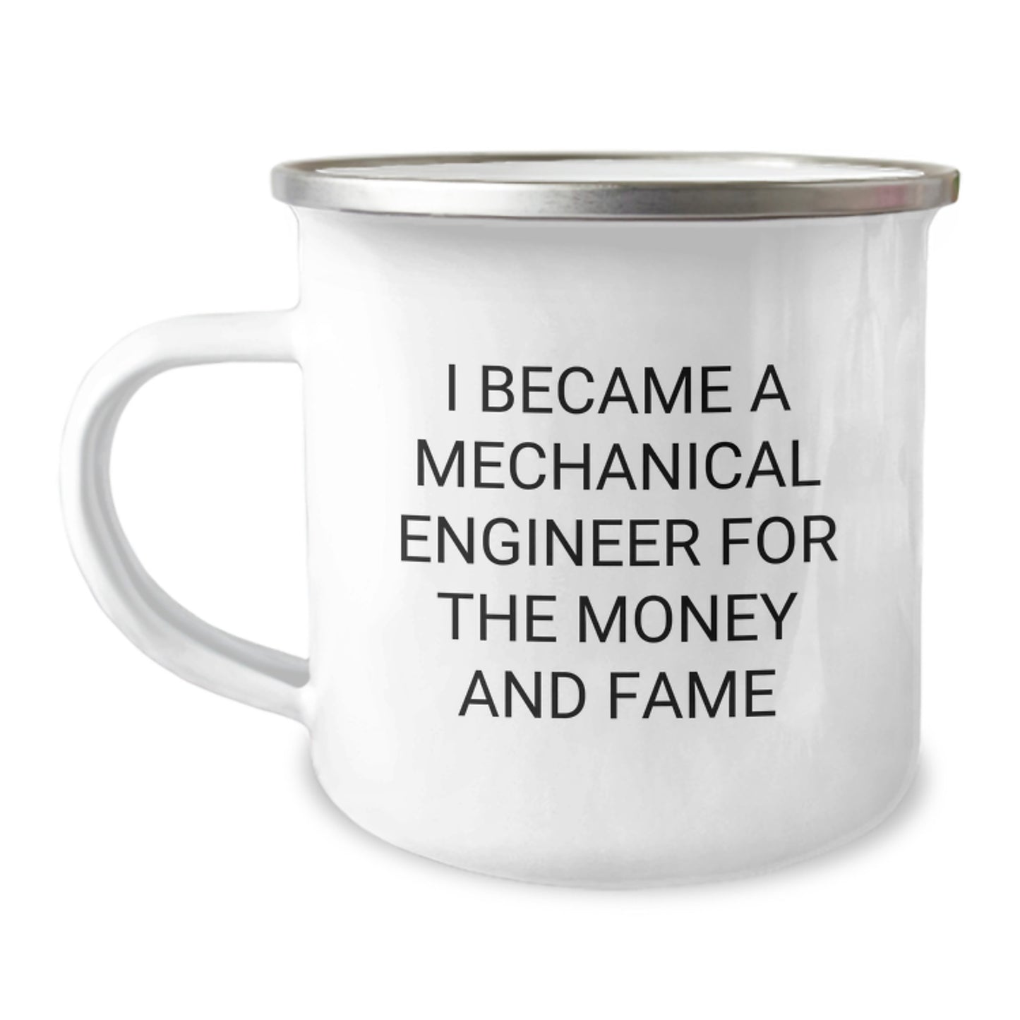 Funny Mechanical Engineer Gifts for Him, Birthday Unique Camping Mug from Friends, Inspirational Quote Mug - Image 1