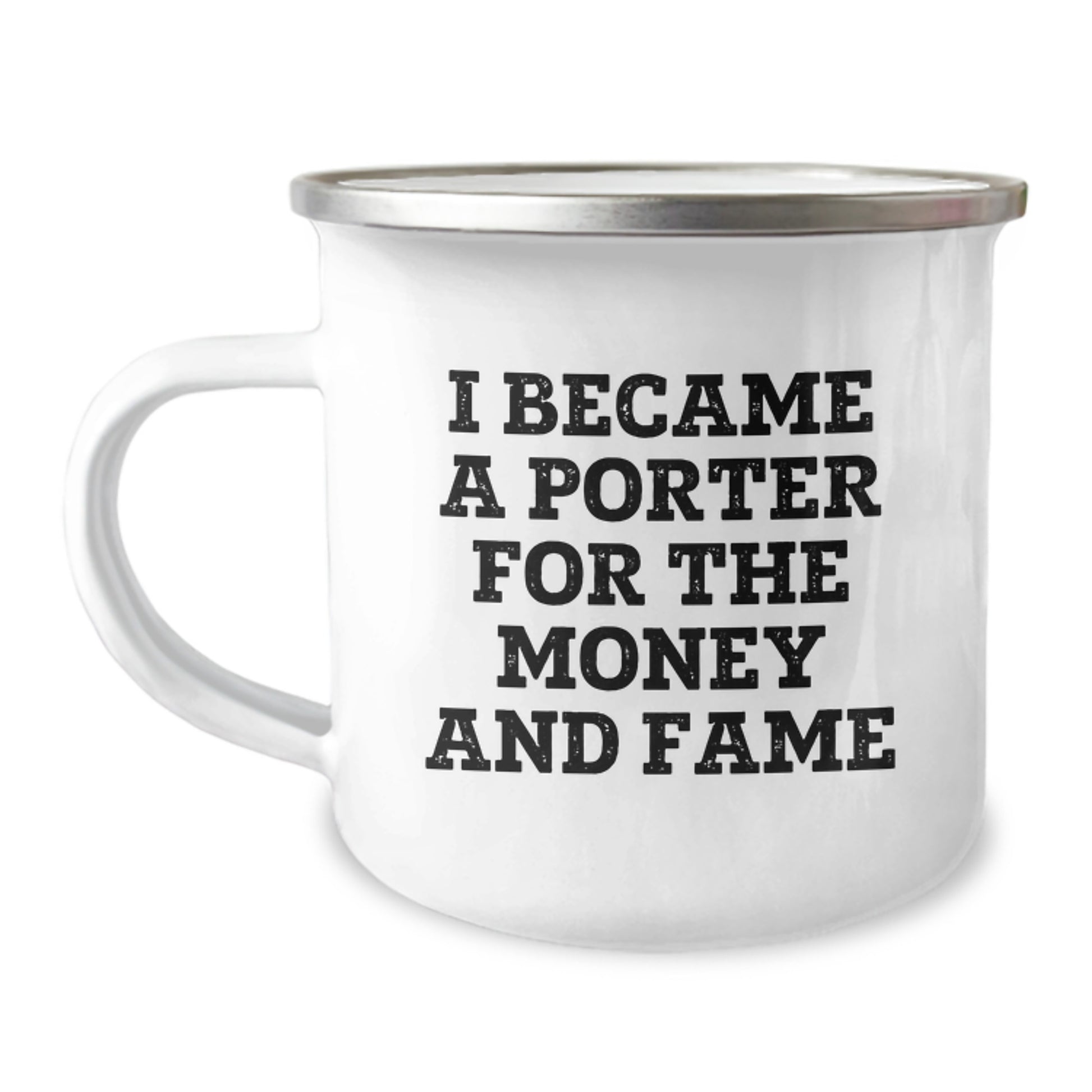 Funny Porter Gifts from Friends - Camping Mug for Porter Lovers on Christmas Unique Gifts - Image 1