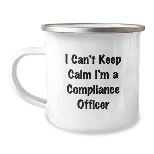 Compliance Officer Funny Mugs Gifts for Compliance Officers, Unique Camping Mug from Friends for Christmas - Image 1