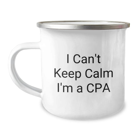 Funny CPA Gifts for Men, I'm a CPA Camping Mug, Unique Christmas Memorable Presents for Friends from Family - Image 1