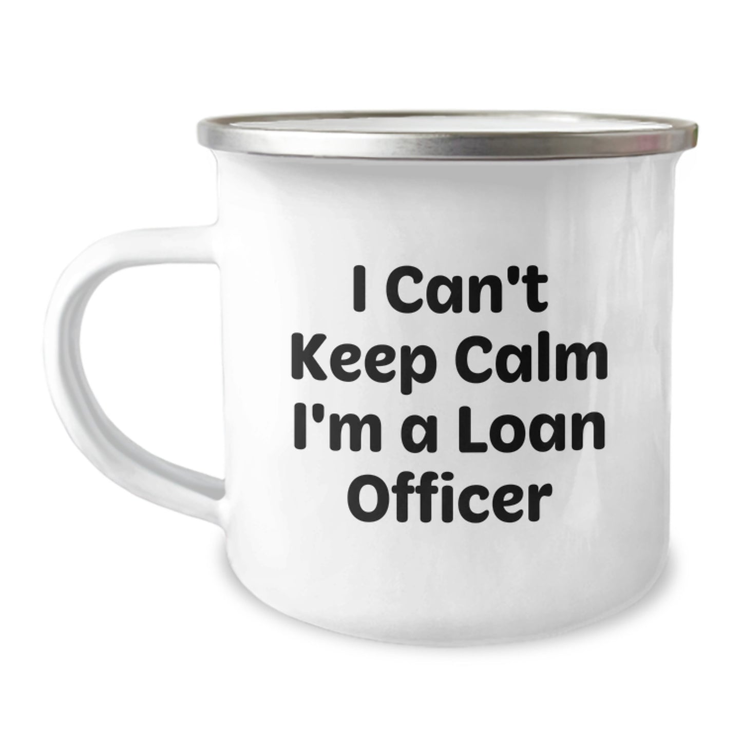 Funny Loan Officer Gifts from Friends for Men, I Can't Keep Calm I'm A Loan Officer Birthday Unique Presents - Image 1