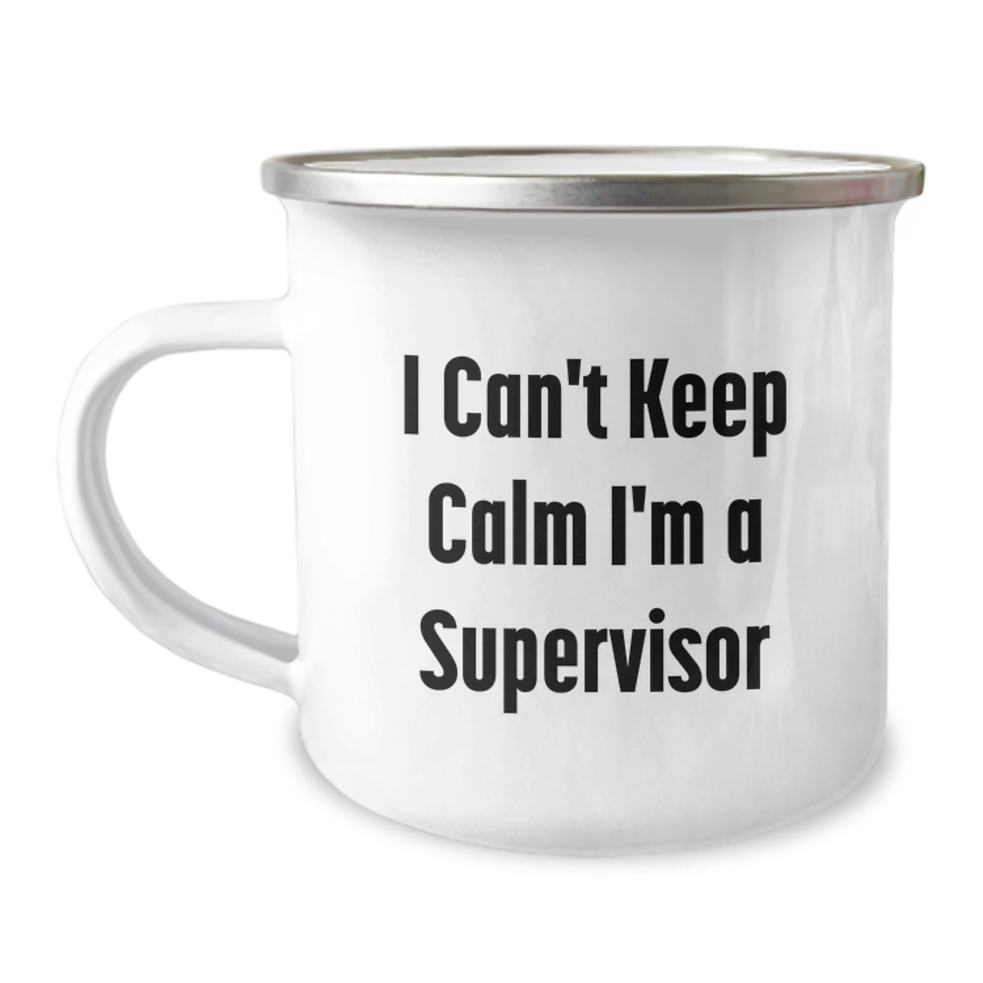 Funny Supervisor Gifts - I'm A Supervisor Camping Mug for Christmas Unique Presents from Family - Image 1