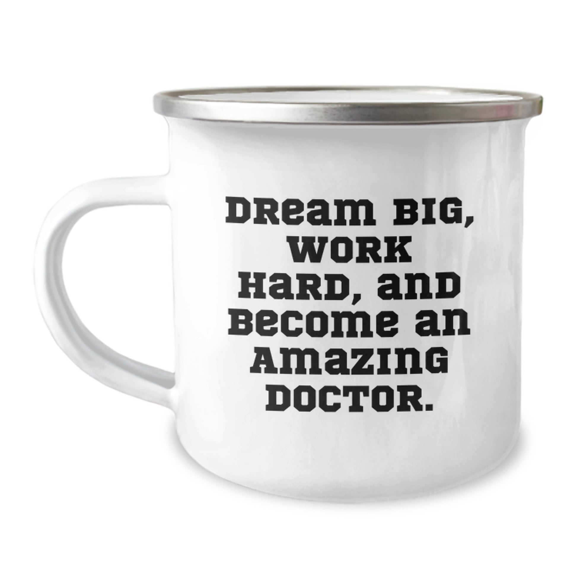 Funny Doctor Gifts from Men for Birthday Unique Inspirational Quotes Coffee Mugs, Camping Mug for Doctors - Image 1