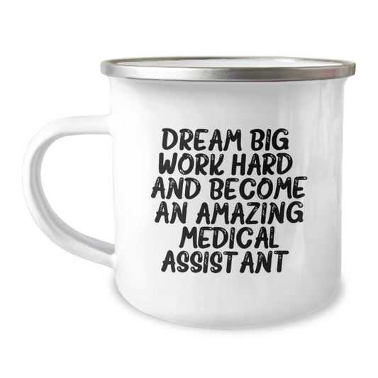 Funny Medical Assistant Gifts, Become An Amazing Medical Assistant, Christmas Unique Mugs for Medical Assistant Friends from Family - Image 1
