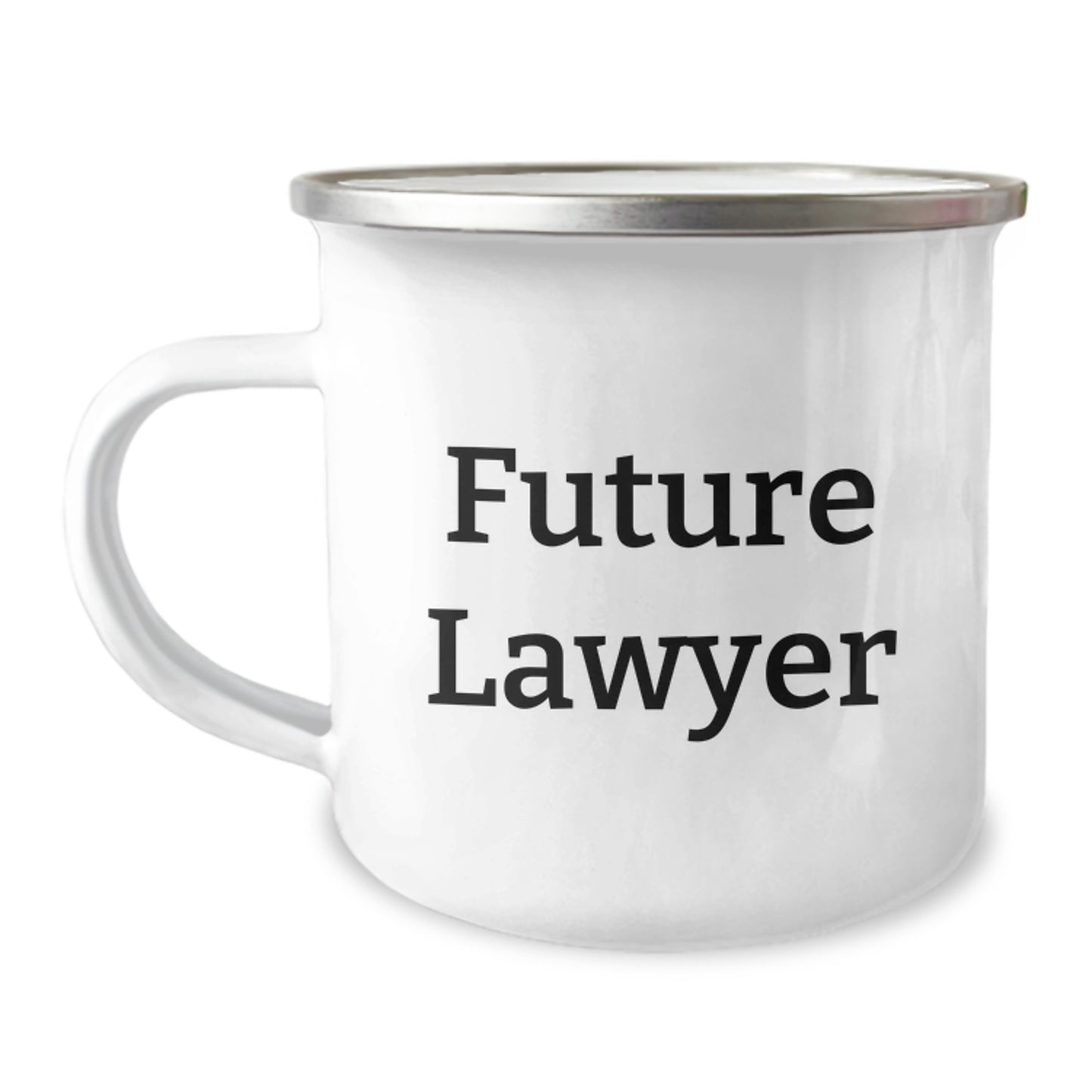 Funny Lawyer Gifts from Friends - Future Lawyer - Camping Mug for Lawyer Men Women Coworkers - Image 1