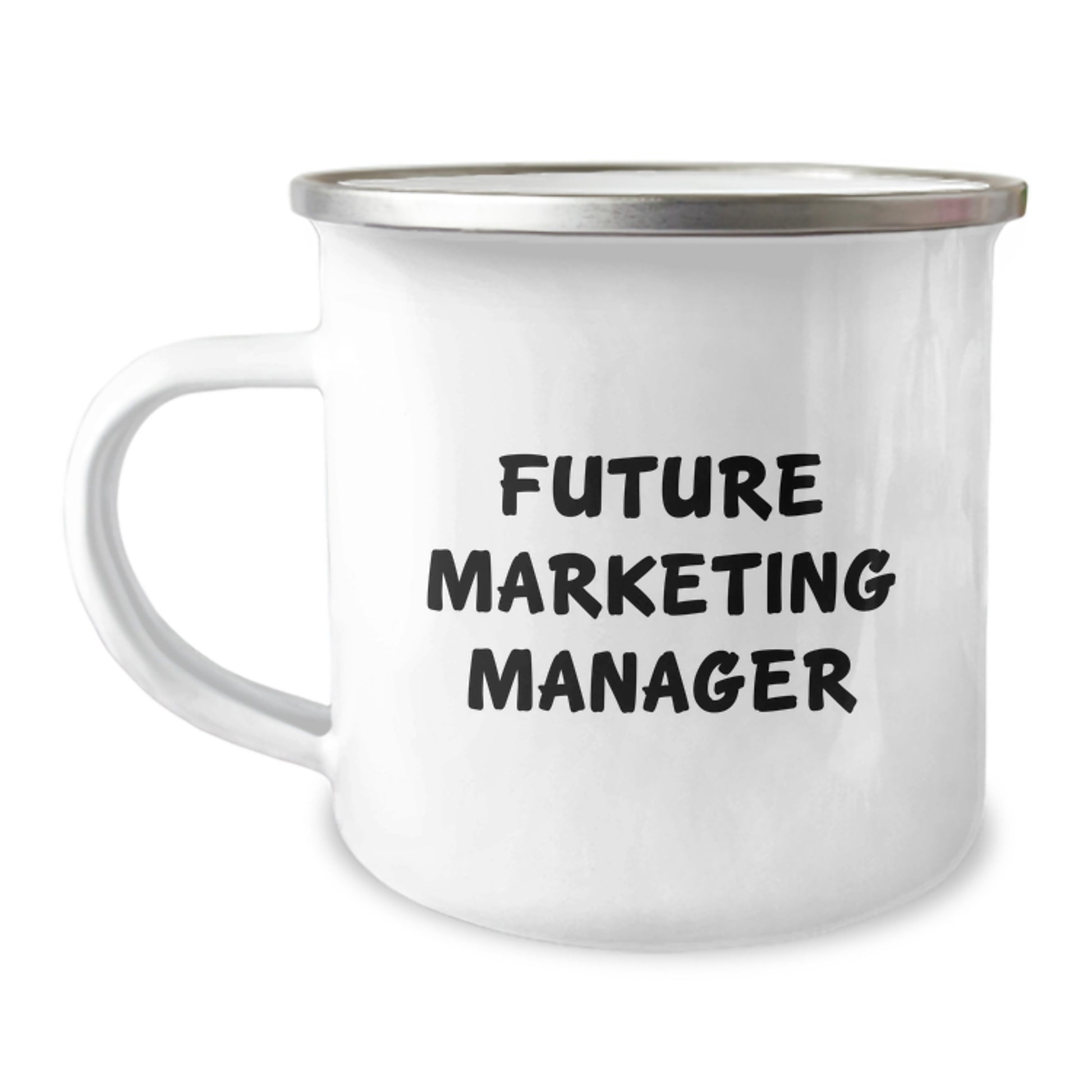 Funny Future Marketing Manager Graduation Gifts from Friends to Marketing Manager, Unique Camping Mug for Men Women Coworkers Family - Image 1