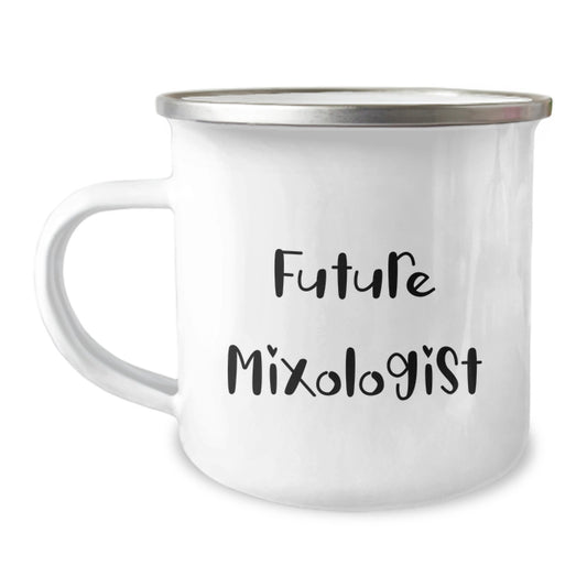 Funny Future Mixologist Gifts from Friends - Inspirational Quote on Camping Mug for Mixologist Graduation Unique Gifts - Image 1