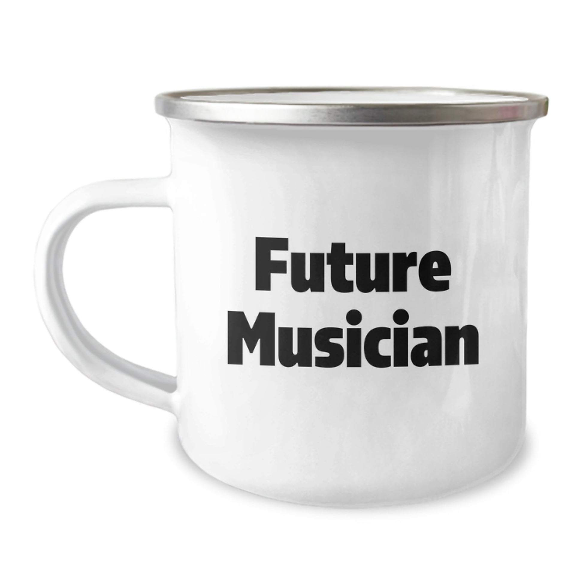 Funny Future Musician Gifts for Men from Friends, Unique Camping Mug for Graduation - Image 1