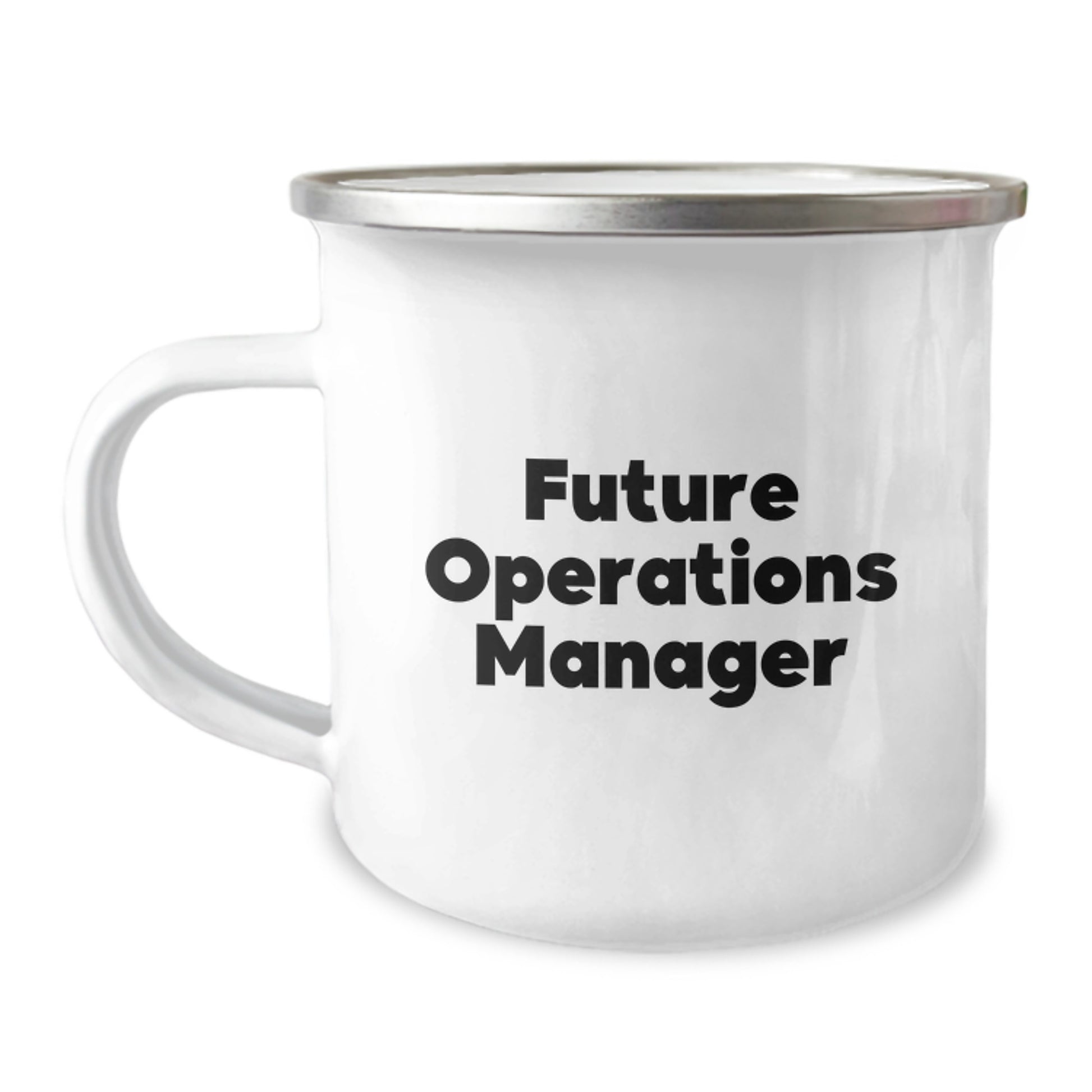Funny Inspirational Operations Manager Gifts for Him from Family - Future Operations Manager Camping Mug, Best Christmas Unique Gifts for Men - Image 1