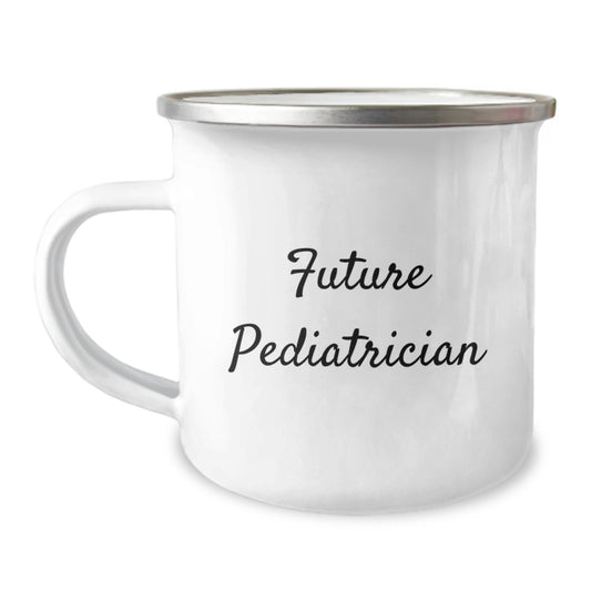 Pediatrician Gifts for Him Unique Camping Mugs with Funny Quotes from Future Pediatrician Friend - Image 1