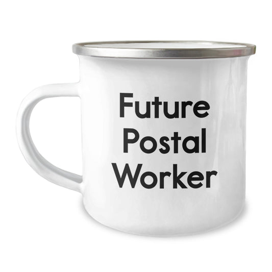 Unique Funny Gifts for Postal Worker - Camping Mug for Future Postal Worker - Gift Ideas from Friends - Christmas Unique Mugs for Postal Worker - Image 1