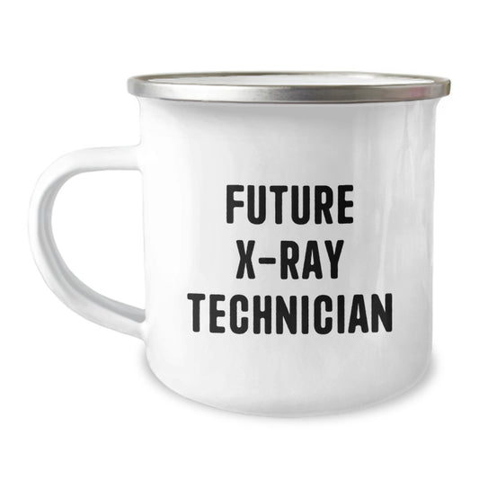 Funny 'Future X-ray Technician' Camping Mug for X-Ray Technician Gifts from Friends, Coworkers, or Family - Image 1