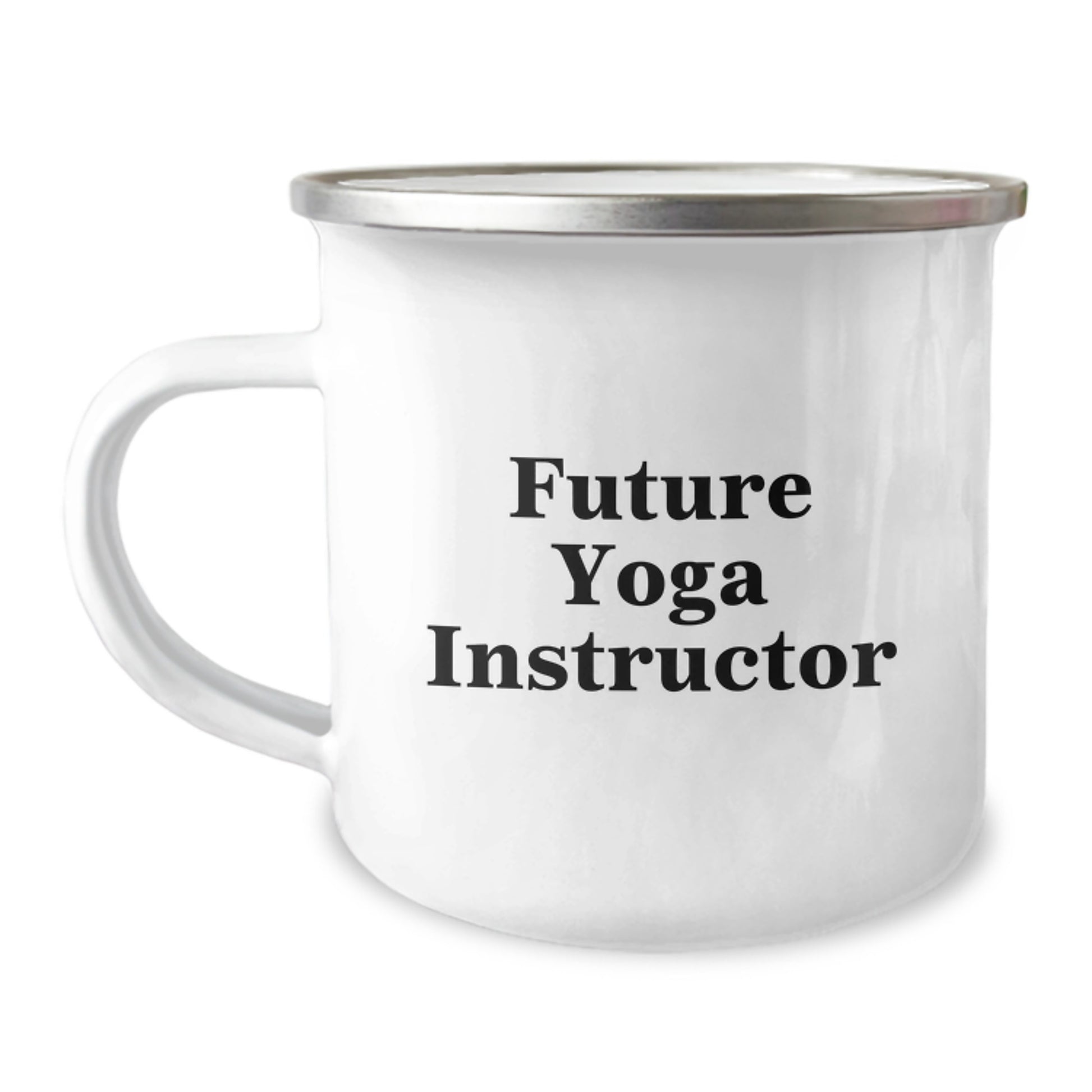 Yoga Instructor Gifts from Friends for Future Yoga Instructors, Funny Camping Mug for Graduation, 'Happiness is not a destination, it's a yoga mat' Quote - Image 1