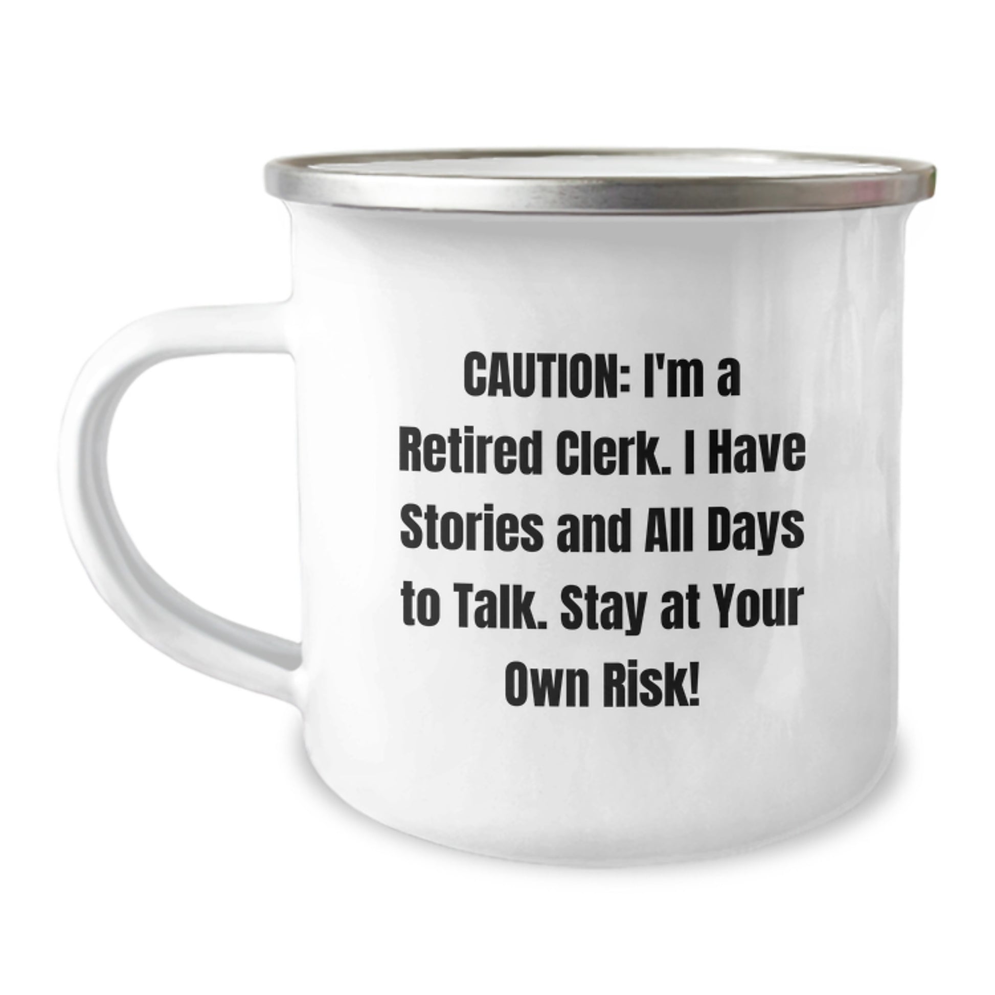 Cute Clerk Gifts from Friends Funny Christmas Unique Mugs for Men - Image 1