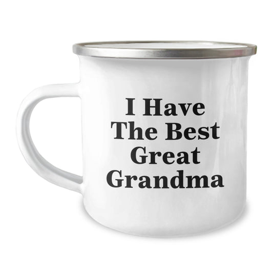 Funny Grandma Camping Mug Gifts for Grandma from Family, Unique Father's Day Unique Gifts, Great Grandma Quote - Image 1