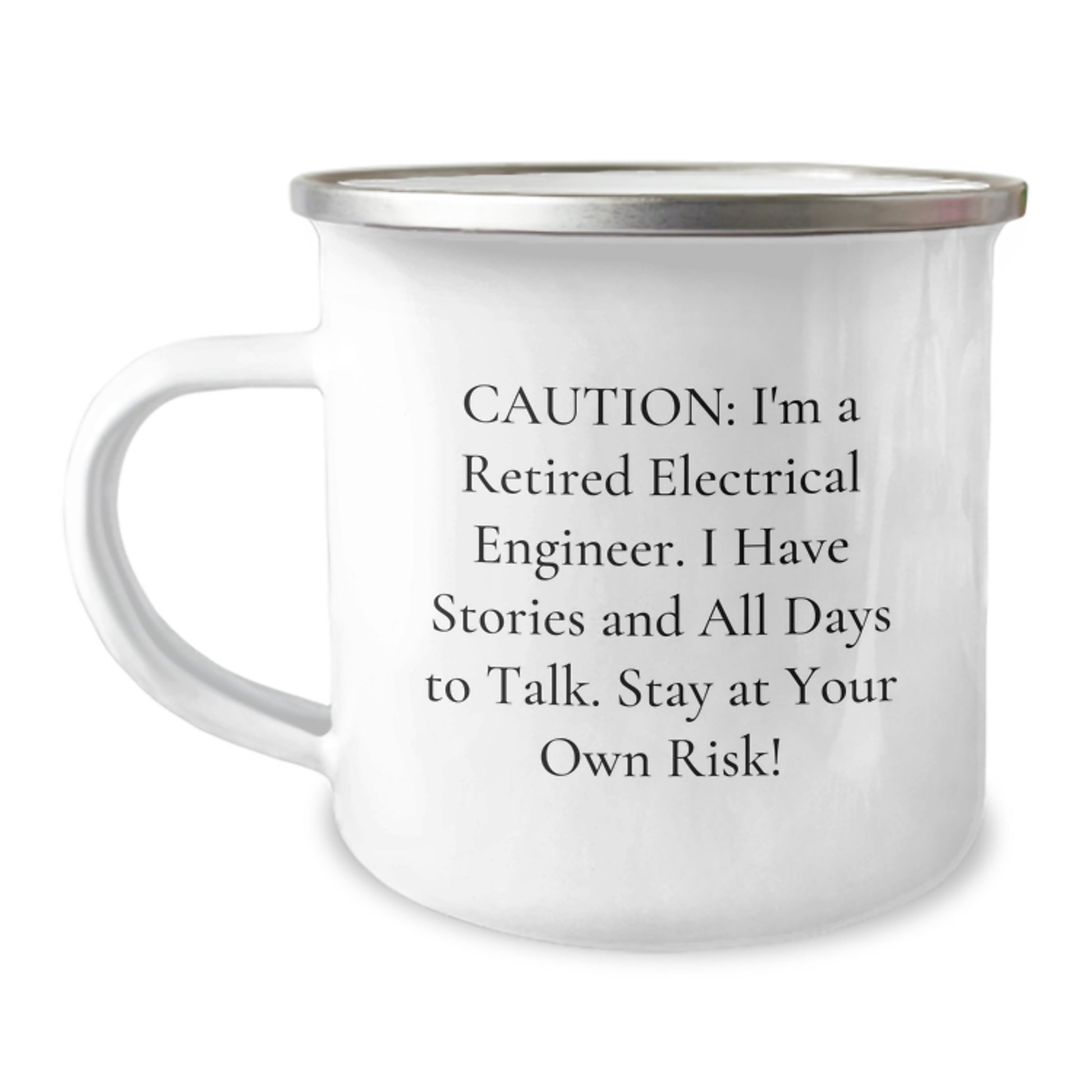 Electrical Engineer Gifts - Camping Mug for Graduation, Funny Quote, Gifts from Friends to Coworkers, Electrical Engineer Mugs - Image 1