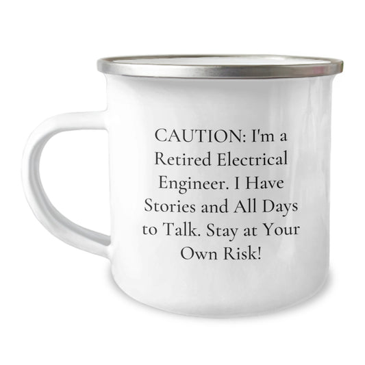 Electrical Engineer Gifts - Camping Mug for Graduation, Funny Quote, Gifts from Friends to Coworkers, Electrical Engineer Mugs - Image 1