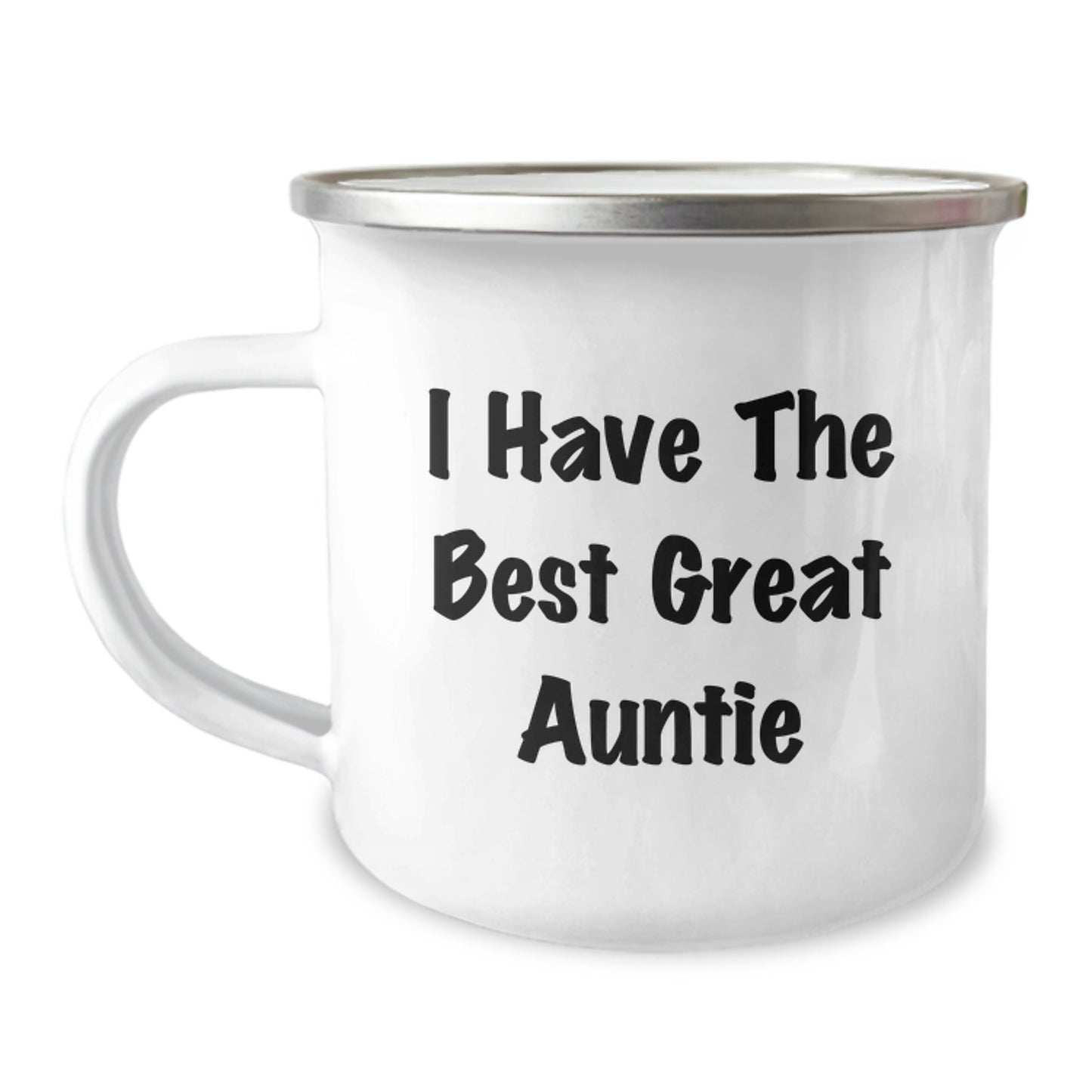Auntie Great Gifts from Family - Funny Camping Mug for Dad - I Have The Best Great Auntie - Father's Day Unique Gifts - Image 1