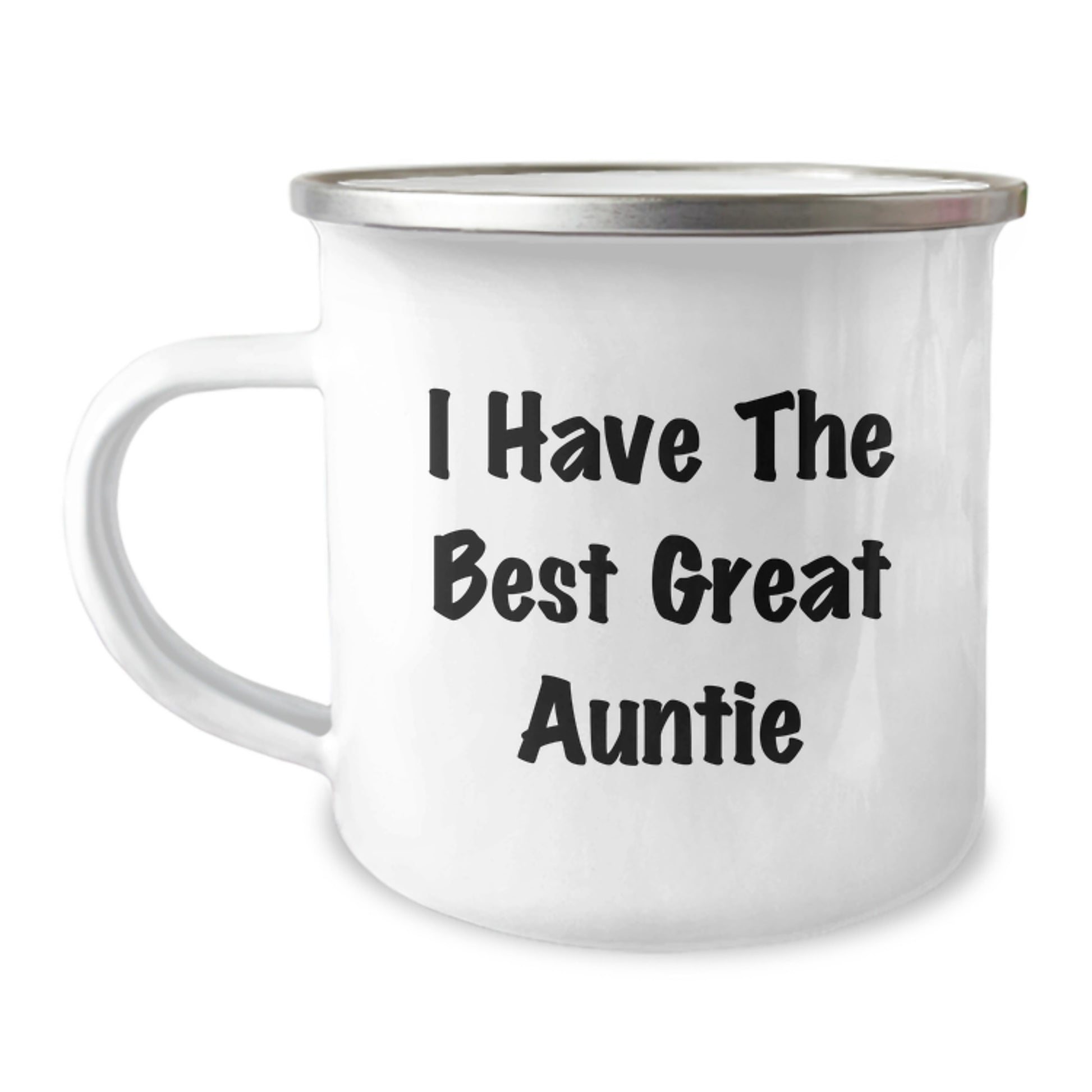 Auntie Great Gifts from Family - Funny Camping Mug for Dad - I Have The Best Great Auntie - Father's Day Unique Gifts - Image 1