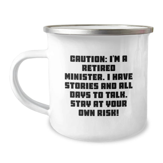Funny Minister Mug - Gifts from Men to Minister Friends on Christmas Unique - Image 1