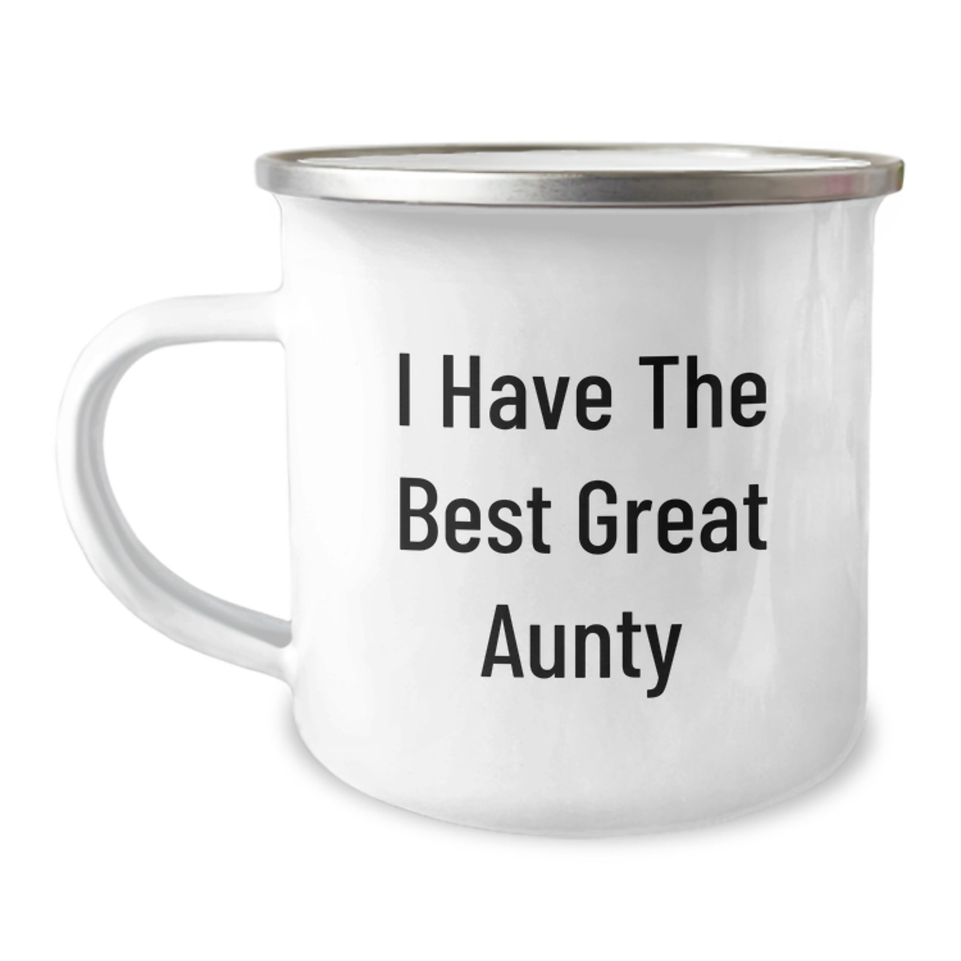 Funny Aunty Gifts for Her - Great Aunty I Have Best Camping Mug, Unique Father's Day Unique Gifts from Family to Aunty - Image 1
