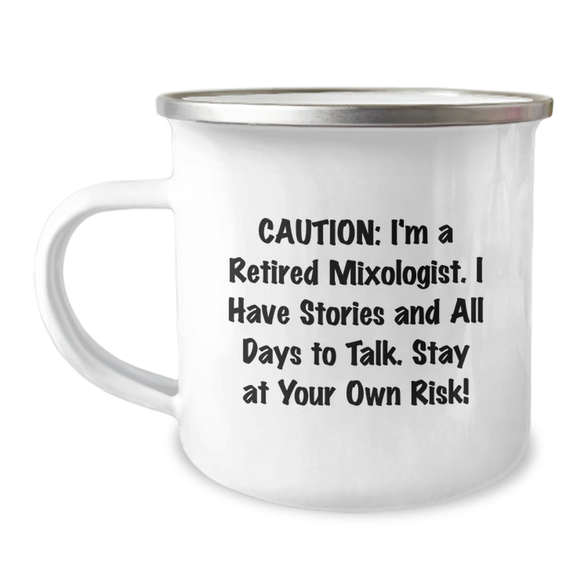 Funny Mixologist Gifts from Men to Friends, Unique Camping Mug for Christmas Unique Gifts - Image 1