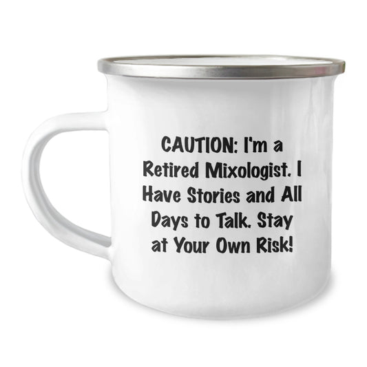 Funny Mixologist Gifts from Men to Friends, Unique Camping Mug for Christmas Unique Gifts - Image 1